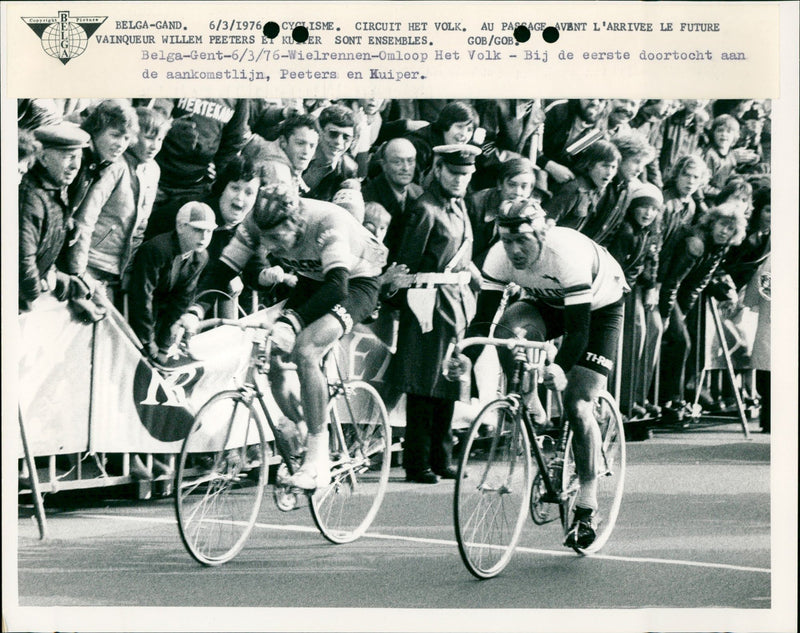 Cycling: Omloop het Volk - Vintage Photograph