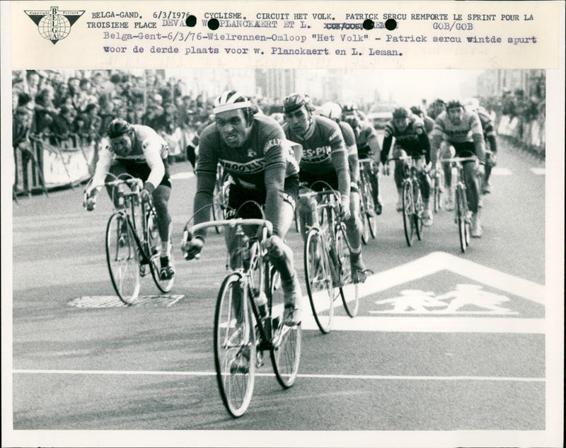 Cycling: Omloop het Volk - Vintage Photograph