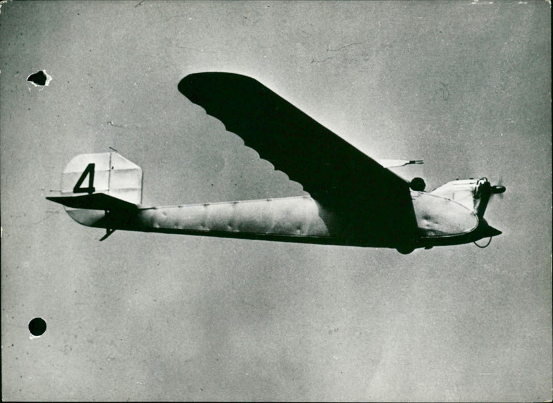 Wren airplaine - Vintage Photograph