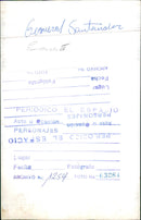 General Santander, Equestrian - Vintage Photograph