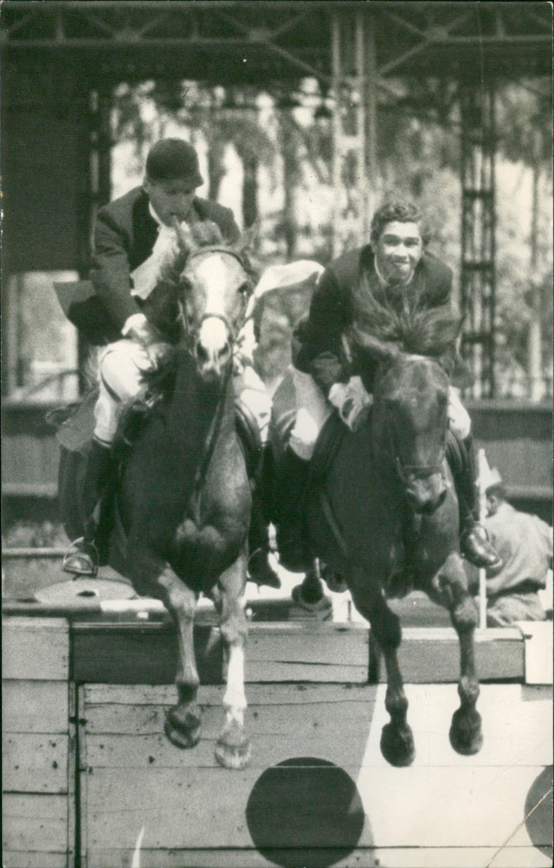 General Santander, Equestrian - Vintage Photograph