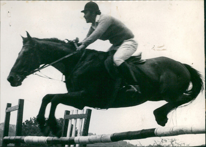Riding Competition - Vintage Photograph