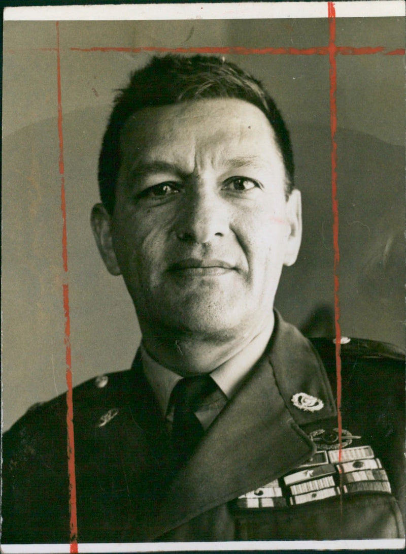 Brigadier General Guillermo Rodriguez Lievano - Vintage Photograph