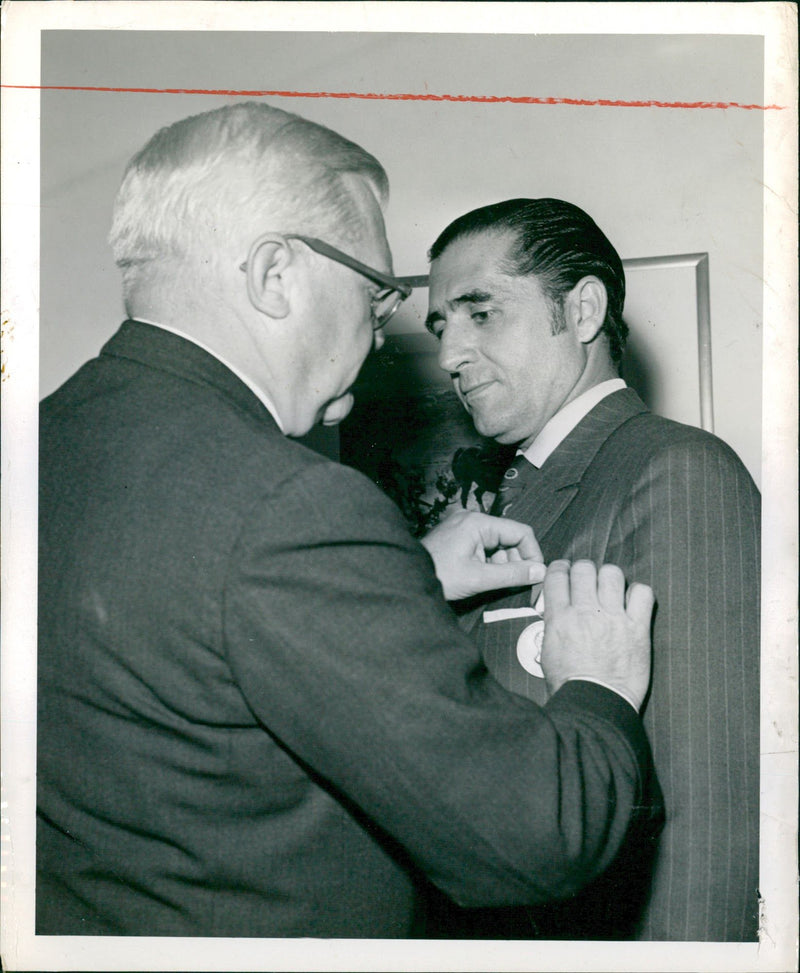 Reynold E. Carlson, Juan Francisco Guevara - Vintage Photograph