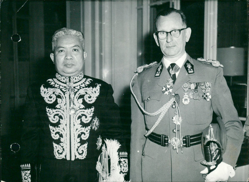 Prince WONG SAMAHIP JAYANKURA in Brussels - Vintage Photograph