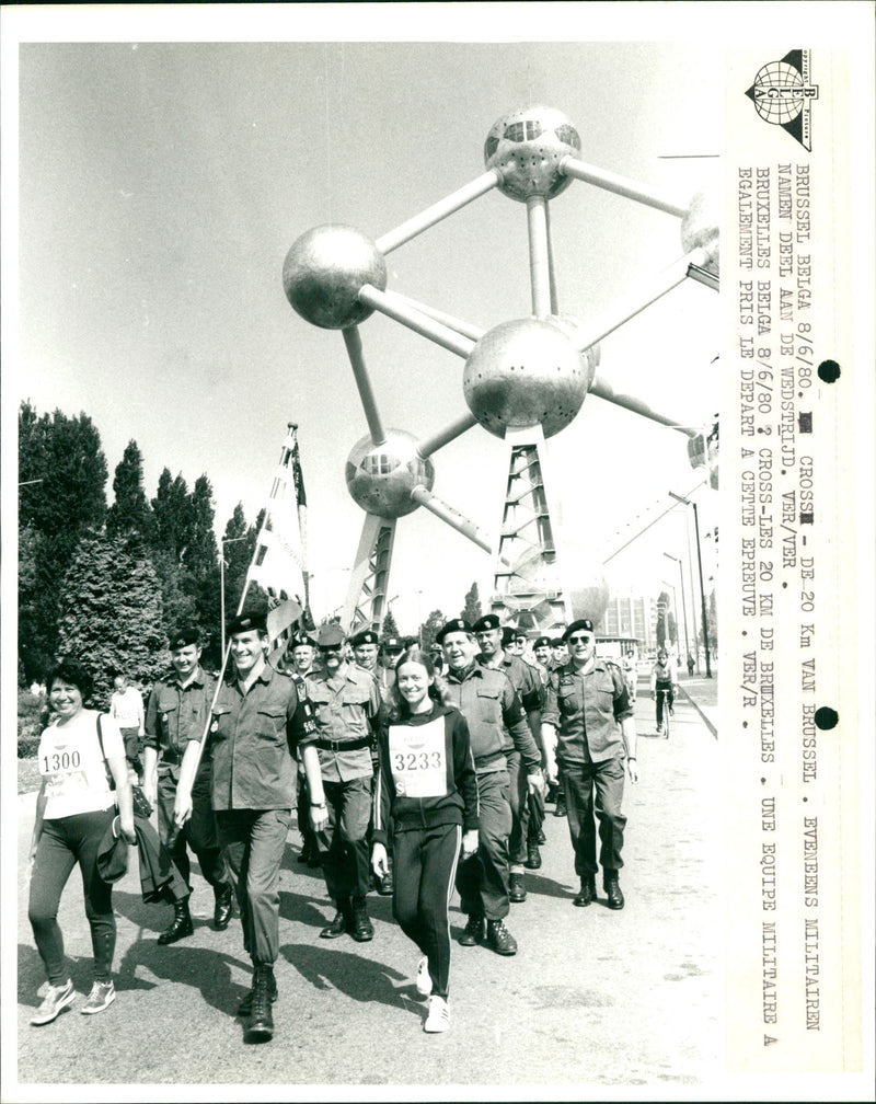 20k of Brussels - Vintage Photograph