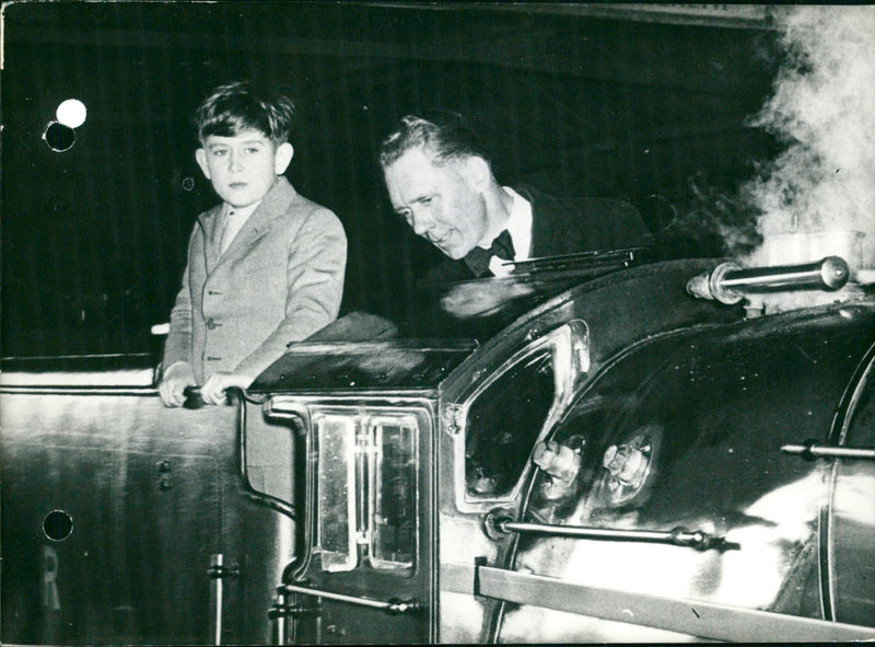 Prince Charles machinist - Vintage Photograph