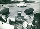 Speed control testing with the Electro-Matic in the UK. - Vintage Photograph