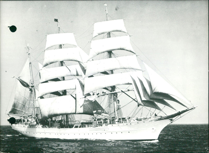 The Sailing ship the "Eagle" - Vintage Photograph