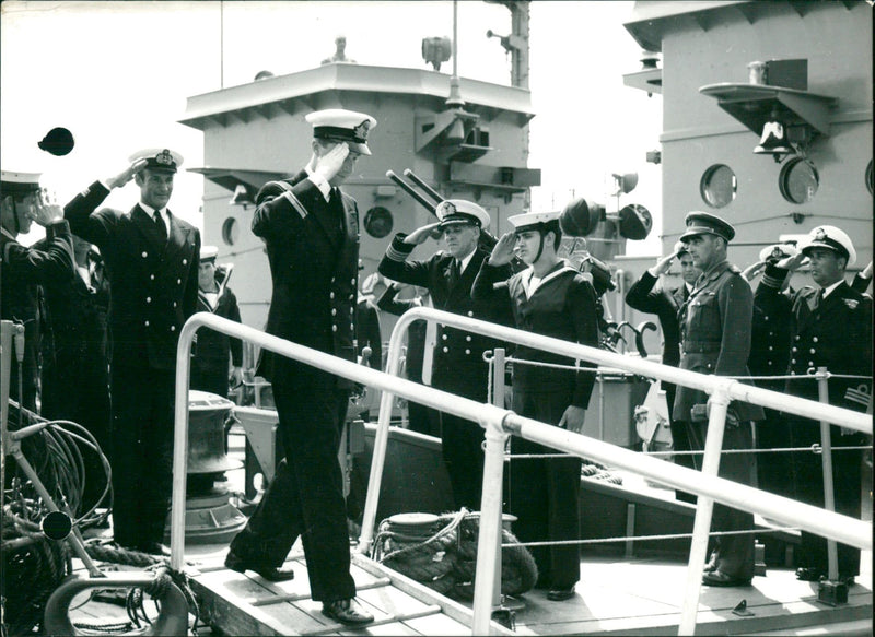 Prince Albert of Belgium in Ostend. - Vintage Photograph