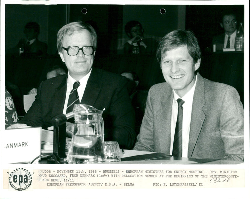 Ministers Energy Conference at EEC - Vintage Photograph