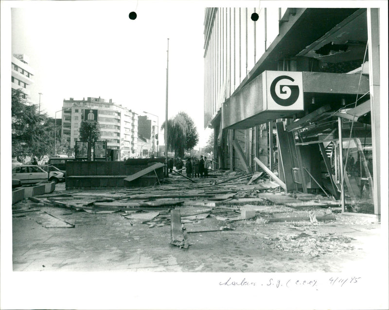 Charleroi. CCC. Attack Bank Company Gen - Vintage Photograph