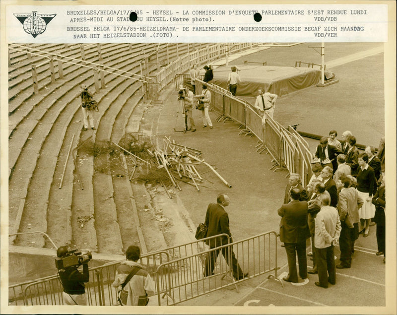 Heysel stadium - Vintage Photograph