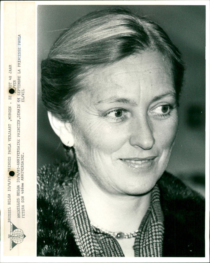 Princess Paola - Vintage Photograph