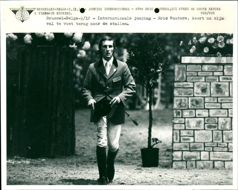 International Horse Show Jumping - Vintage Photograph