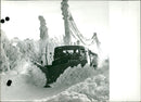 Snow in East-Germany - Vintage Photograph