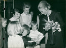 Princess Paula and Princess Astrid at the UNICEF Gala - Vintage Photograph