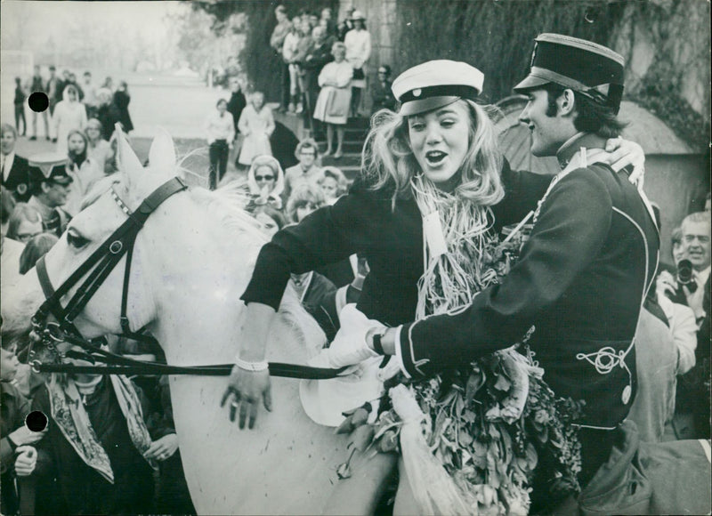 The Swedish actress Pia Degemark - Vintage Photograph