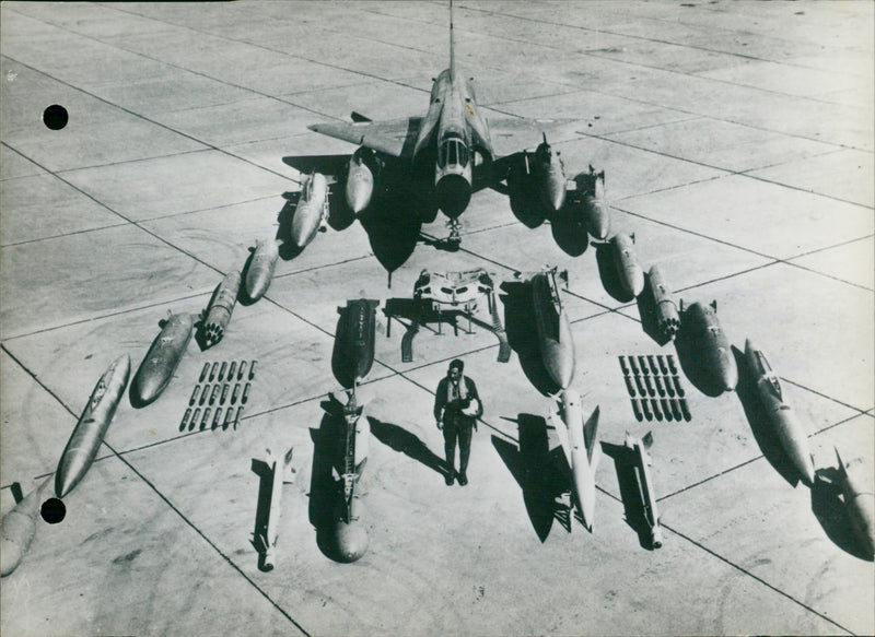 Aircraft "Mirage V" - Vintage Photograph