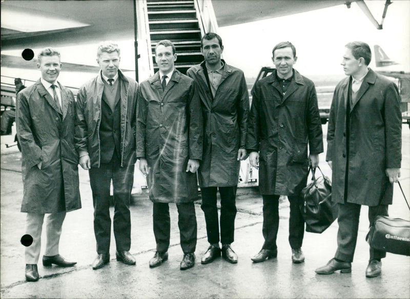 Russian amateur cycling team in Brussels - Vintage Photograph