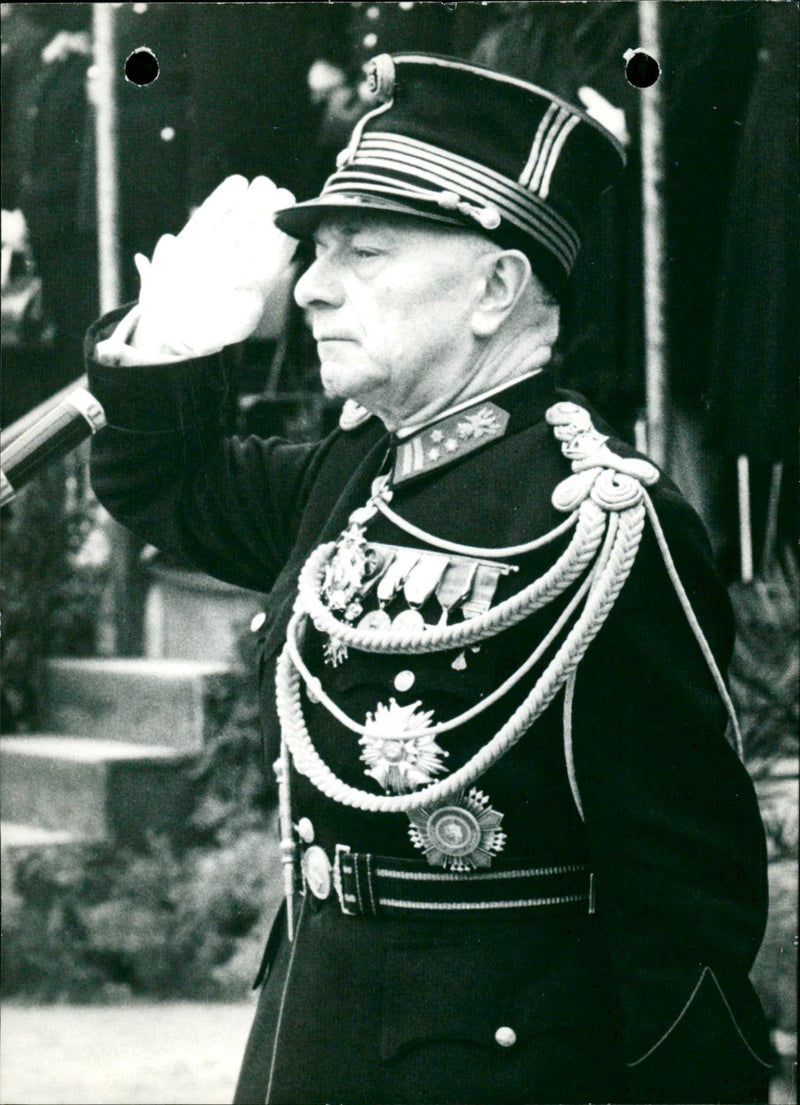 Lieutenant General Thiel - Vintage Photograph