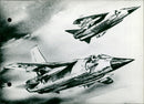 Drawings of Franco-British fighter planes - Vintage Photograph