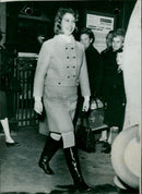 A princess in the wind - Vintage Photograph