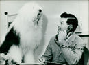 Man's best friend - Vintage Photograph