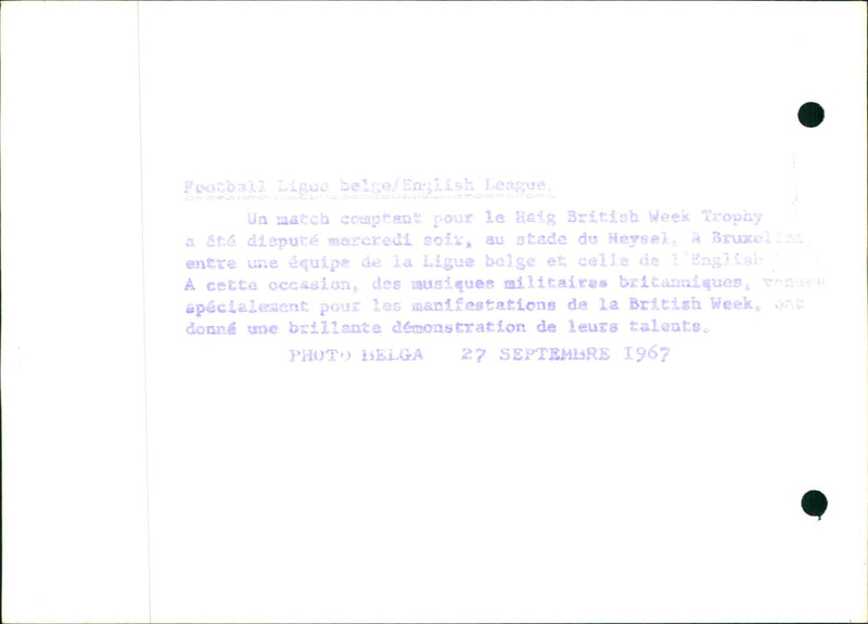 British Military Music Demonstration - Vintage Photograph