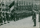 A military ceremony - Vintage Photograph