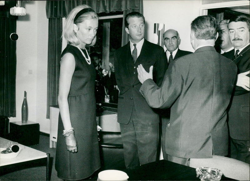 Prince Albert and Princess Paola - Vintage Photograph