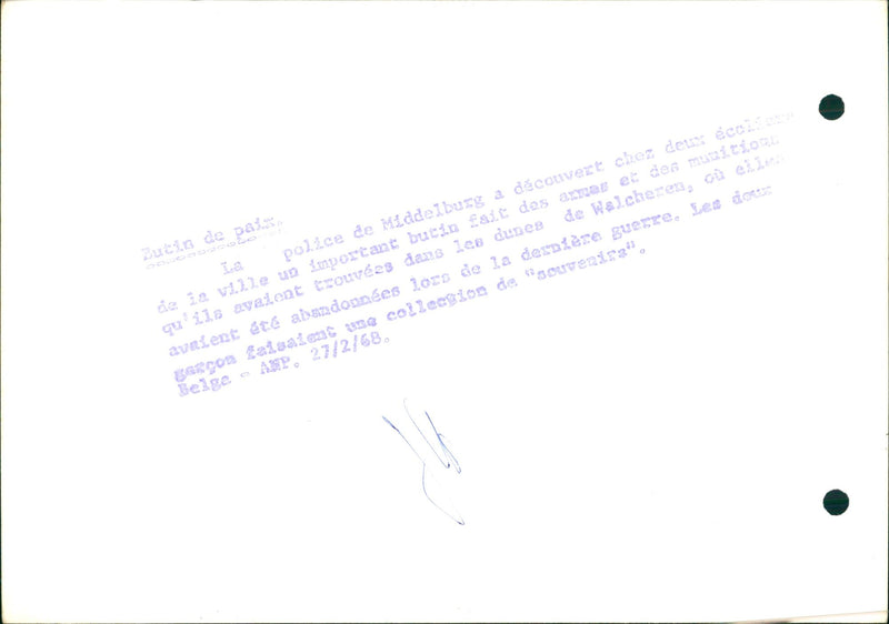 Peace loot - Vintage Photograph