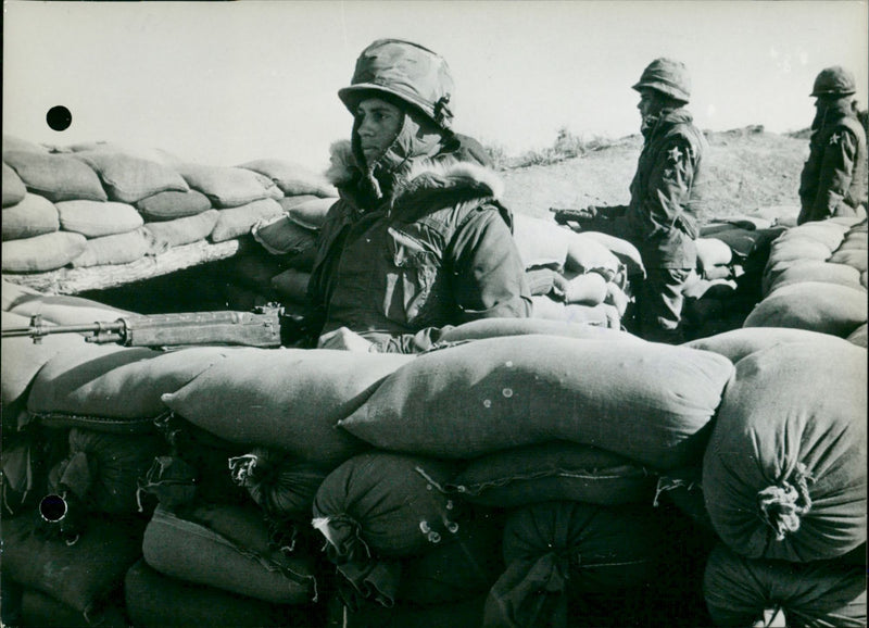 U.S. soldier in Korea - Vintage Photograph
