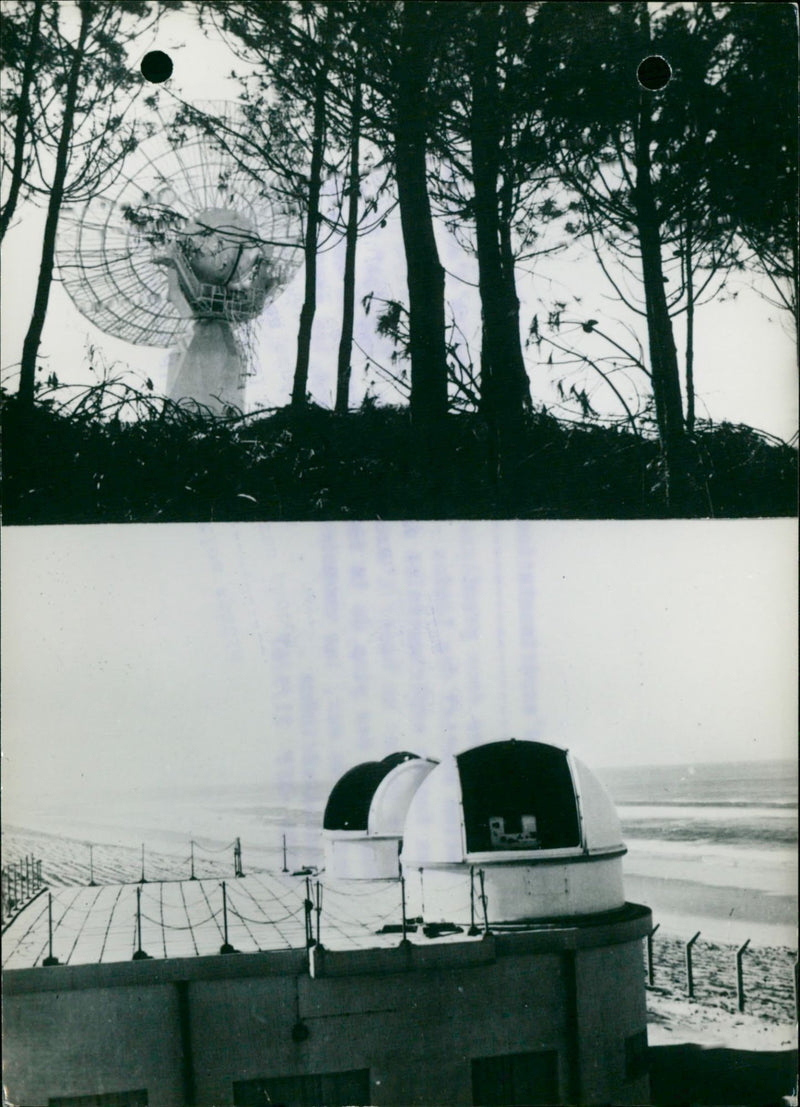 Landes space centre - Vintage Photograph