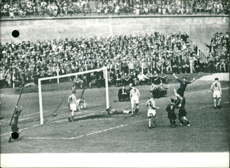 Football Holland - Belgium - Vintage Photograph