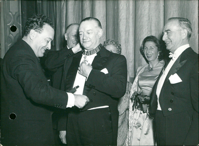 A night at the Théâtre Royal du Parc - Vintage Photograph