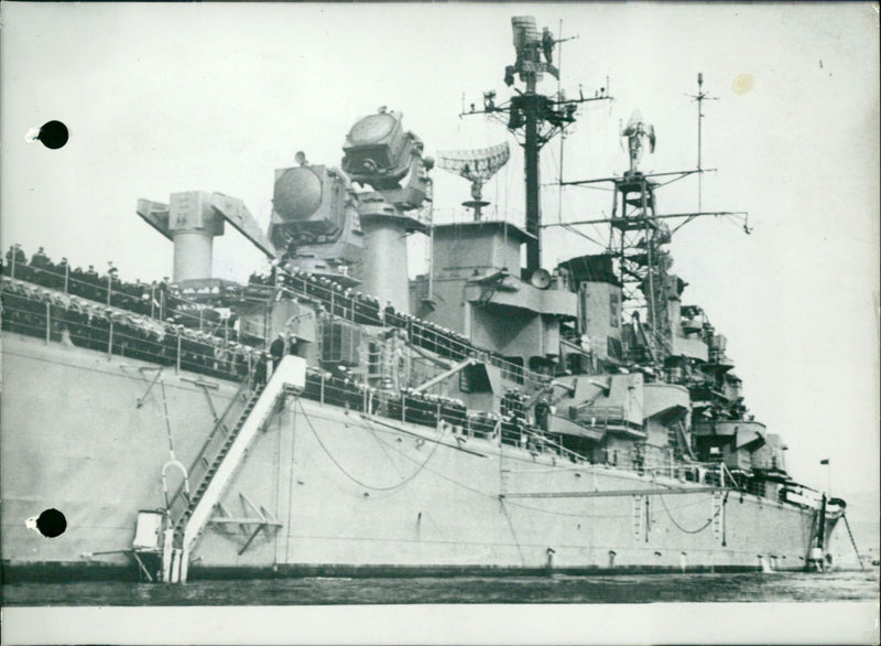 The American fleet in the Eastern Mediterranean - Vintage Photograph