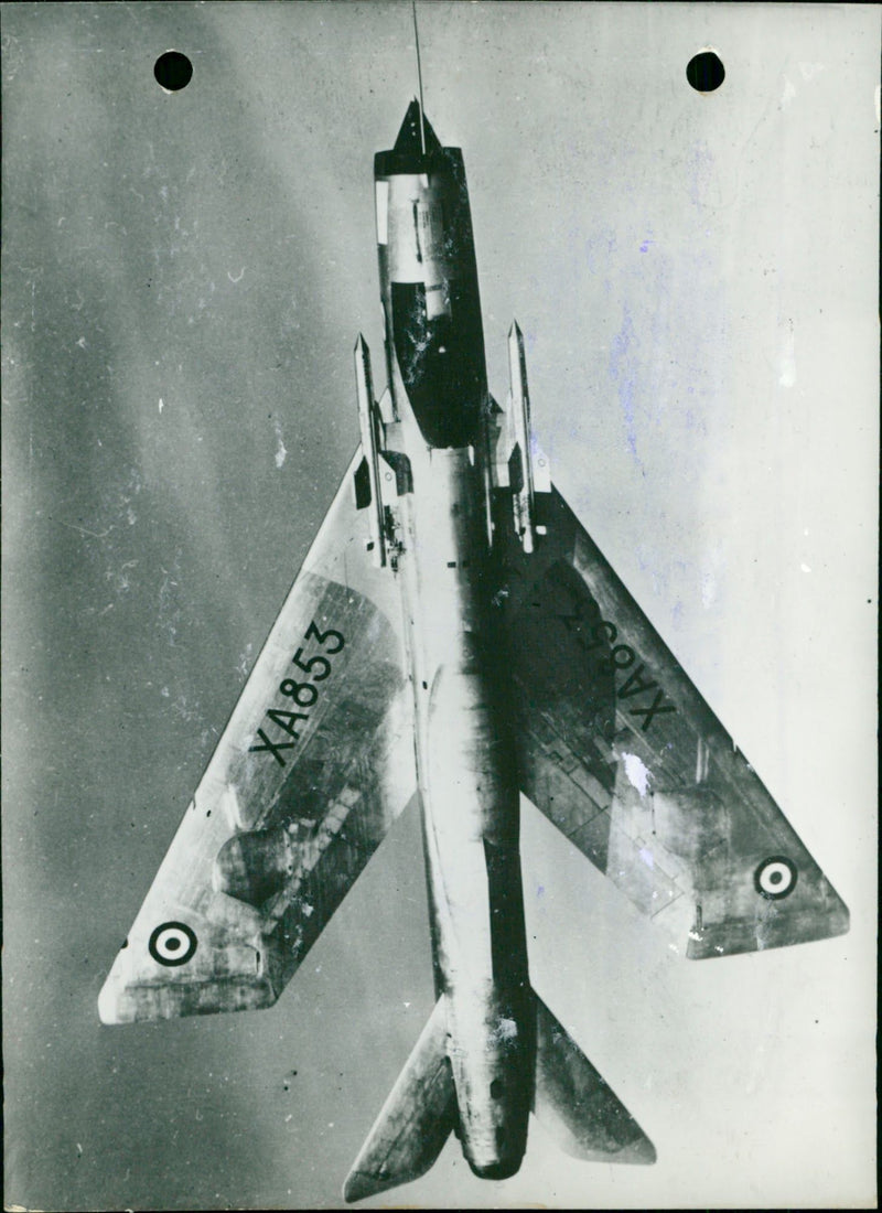 Supersonic chaser for the RAF - Vintage Photograph