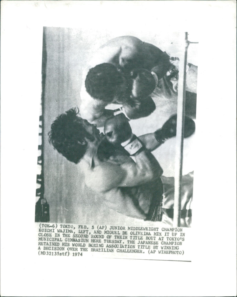 Koichi Wajima- Miguel de Oliveira - Vintage Photograph