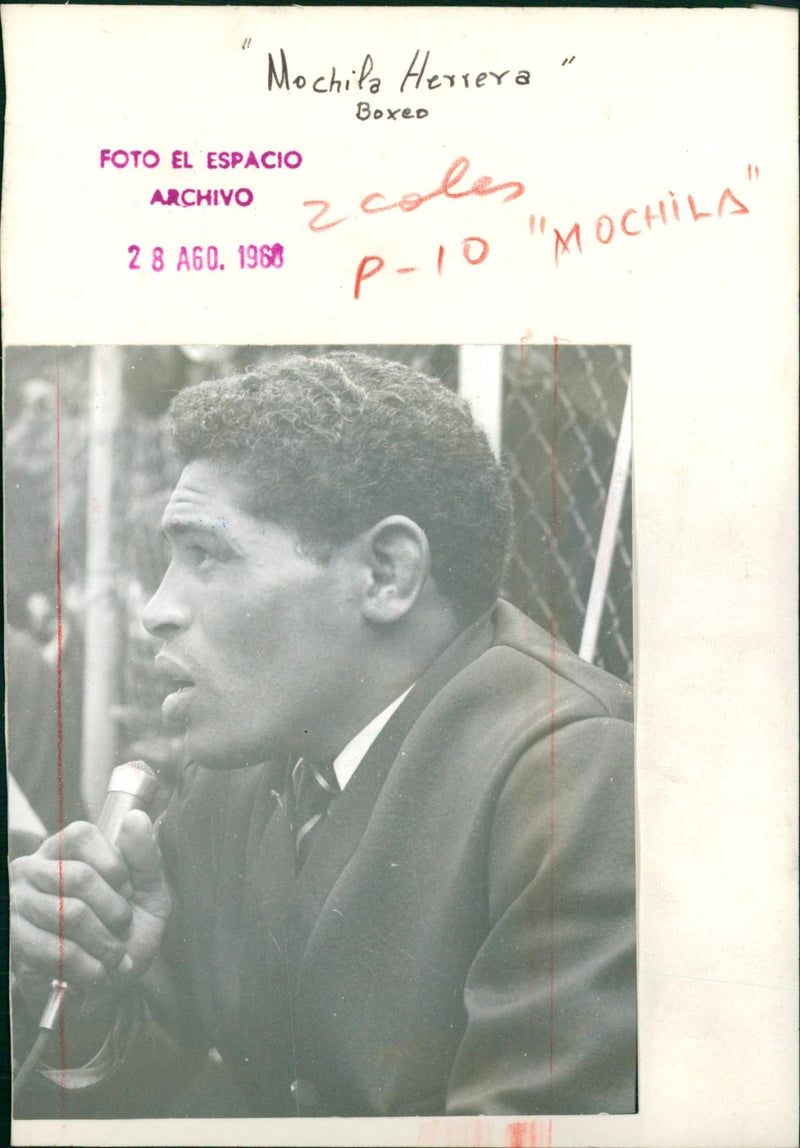 Antonio "Mochila" Herrera - Vintage Photograph
