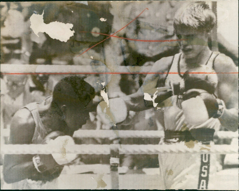Boxing: Calixto Perez - Vintage Photograph