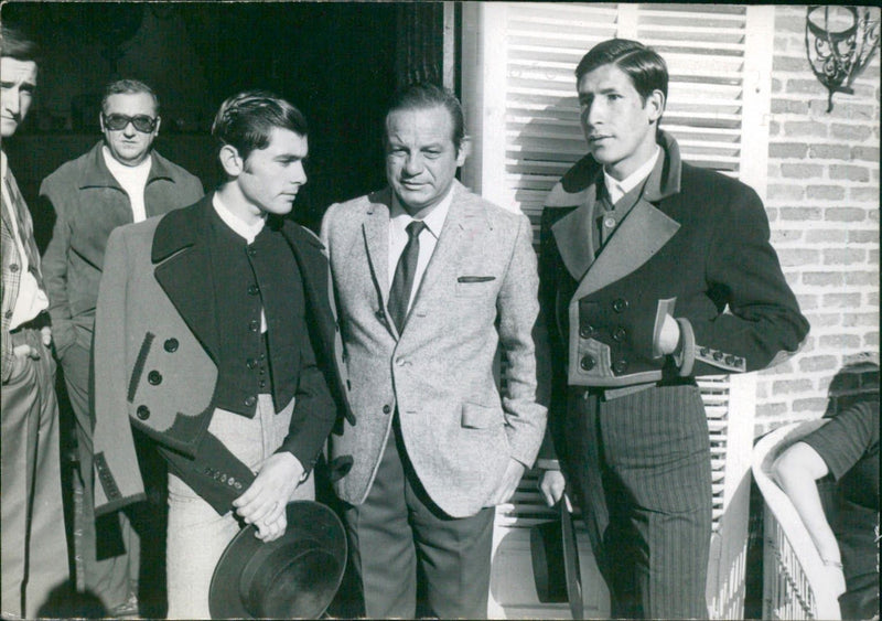 Marismeño, Manolo Gonzalez and El Puno - Vintage Photograph