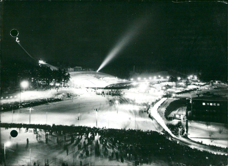 Opening World Ski Championship - Vintage Photograph