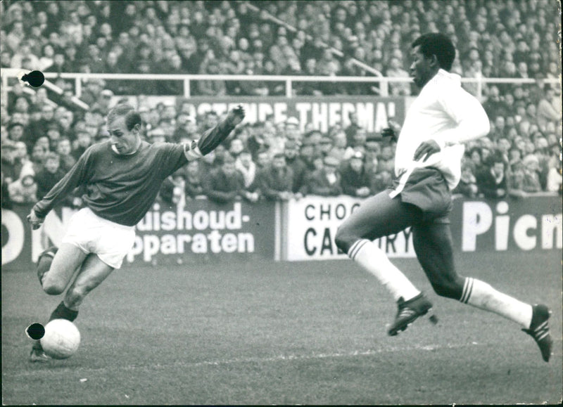 Belgian Football: RSC Anderlecht- Standard Liege - Vintage Photograph