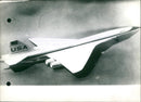 Model of the American supersonic aircraft "SST" - Vintage Photograph