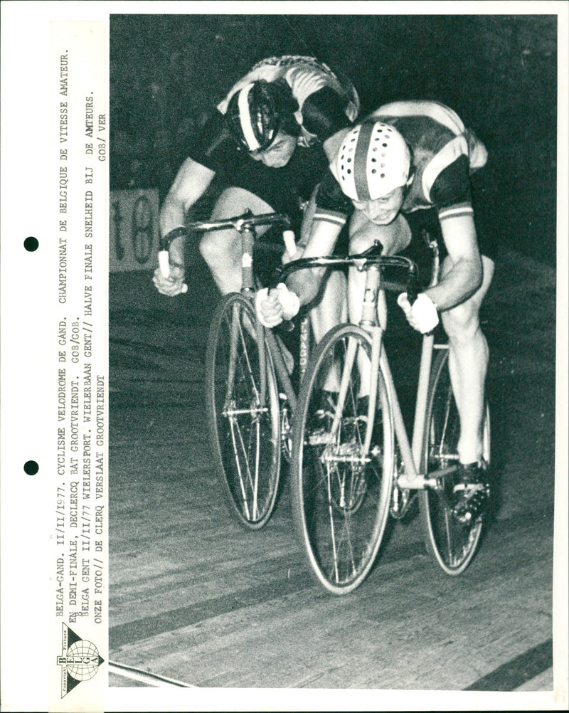 De Clerq defeats Grootvriendt - Vintage Photograph