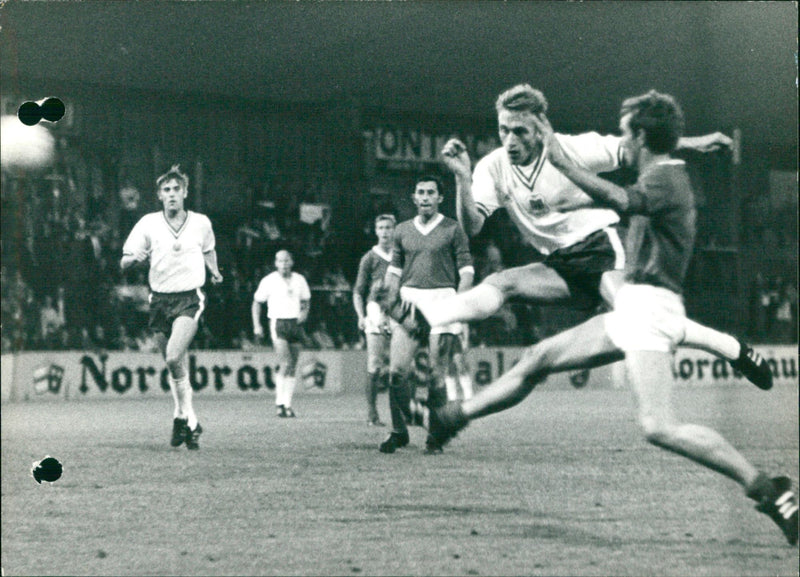 Belgian Cup Football: RSC Anderlecht- Blankenberge 9-0 - Vintage Photograph