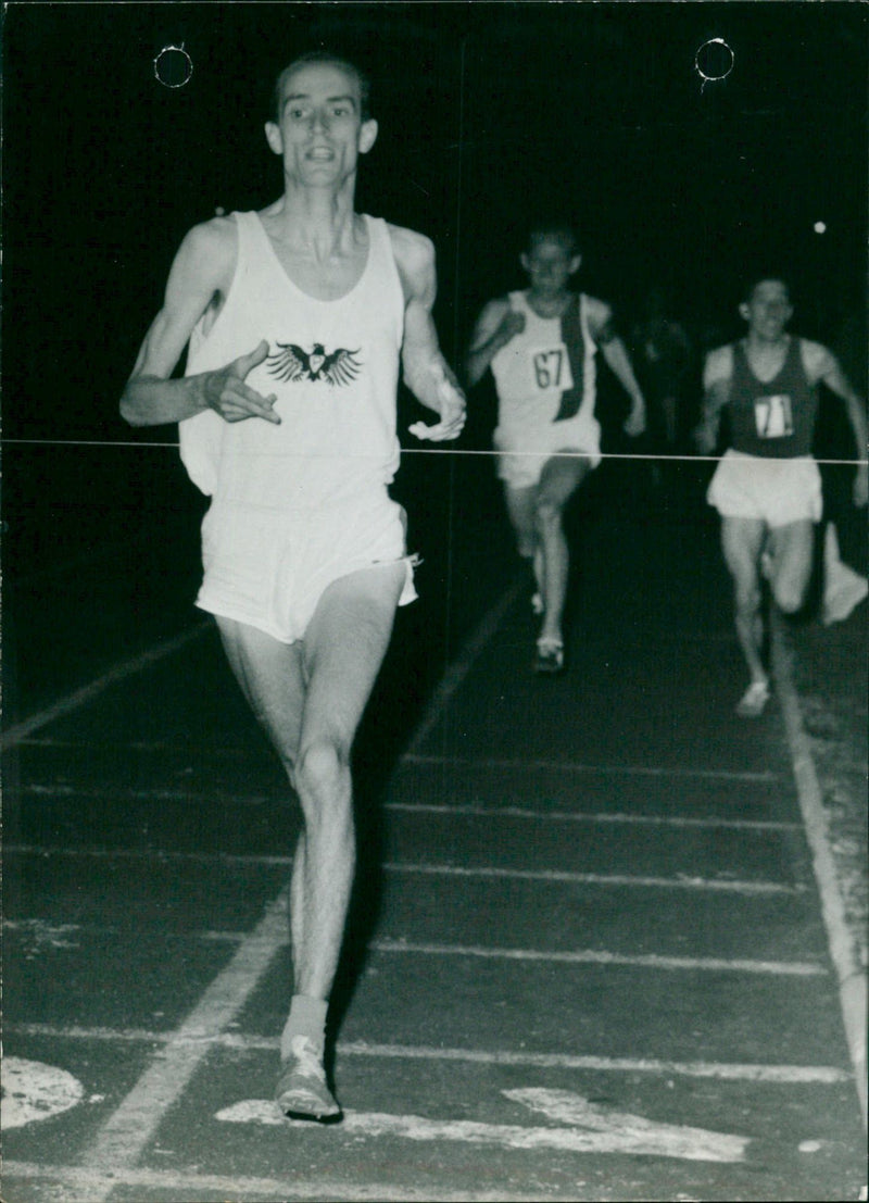 Athletics in Blankenberge - Vintage Photograph