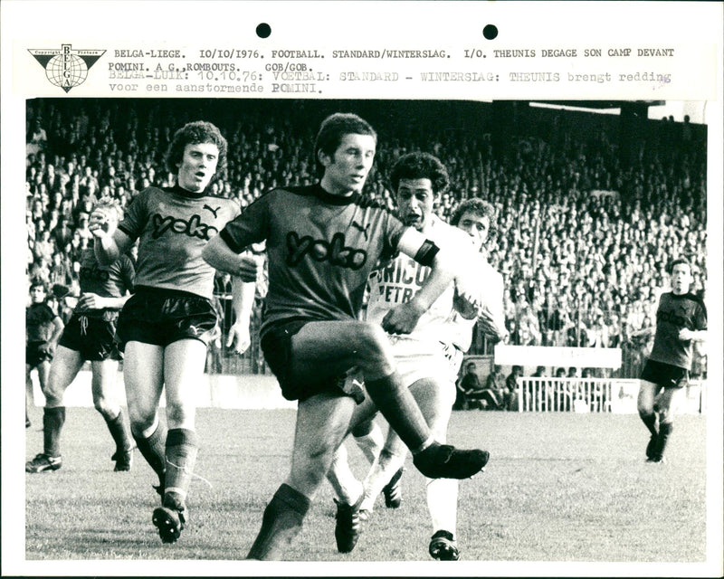 Football match Standard-Winterslag. - Vintage Photograph