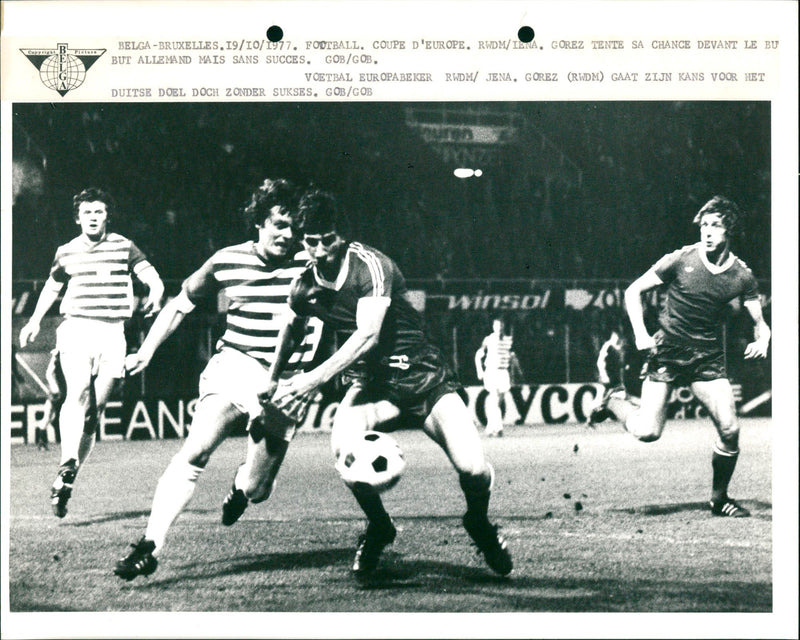 1977 SPORTS OCTOBRE FOOTBALL - Vintage Photograph